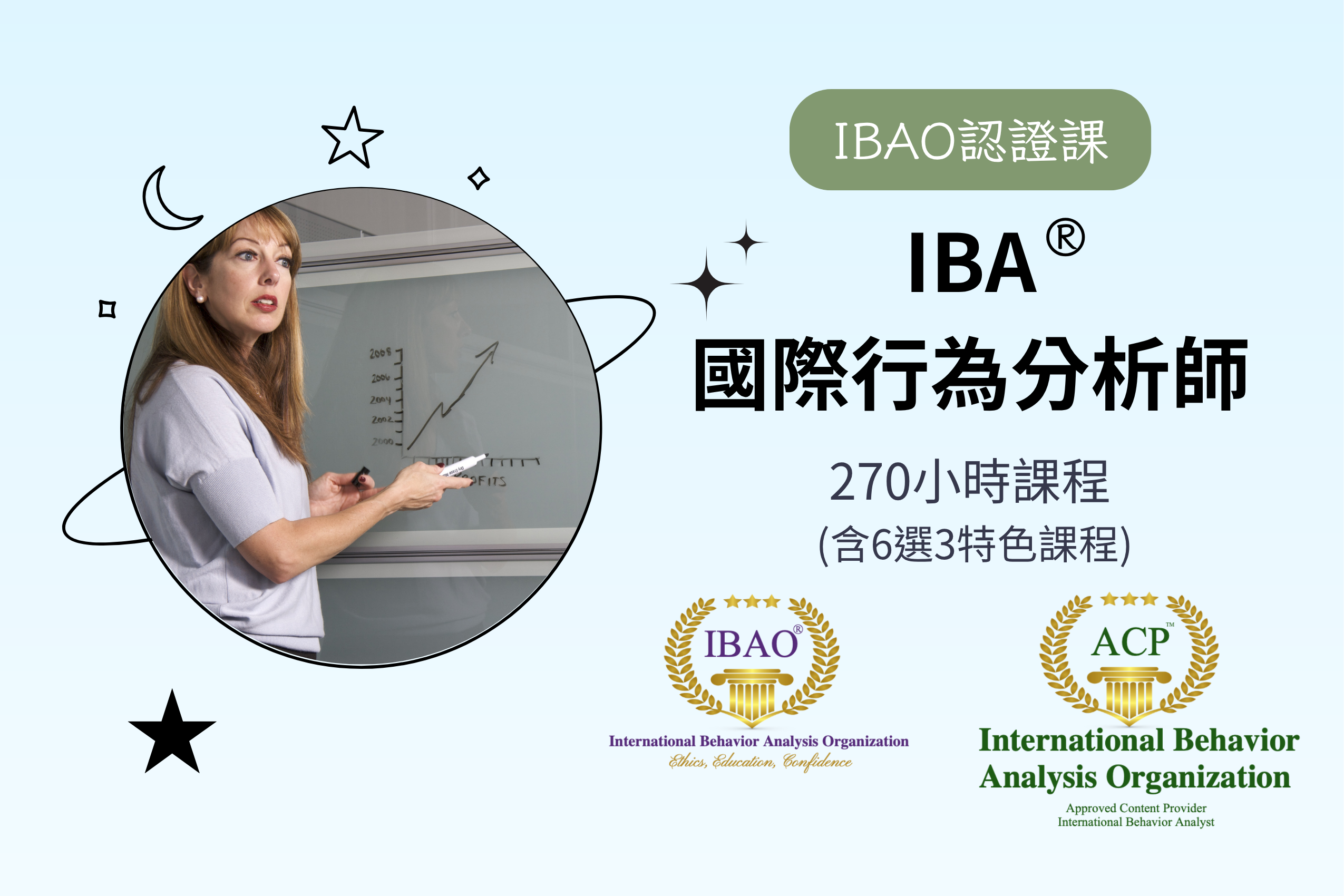 IBA®國際行為分析師｜第一期認證課（12/31/2025前截止報名）【分期零利率！】