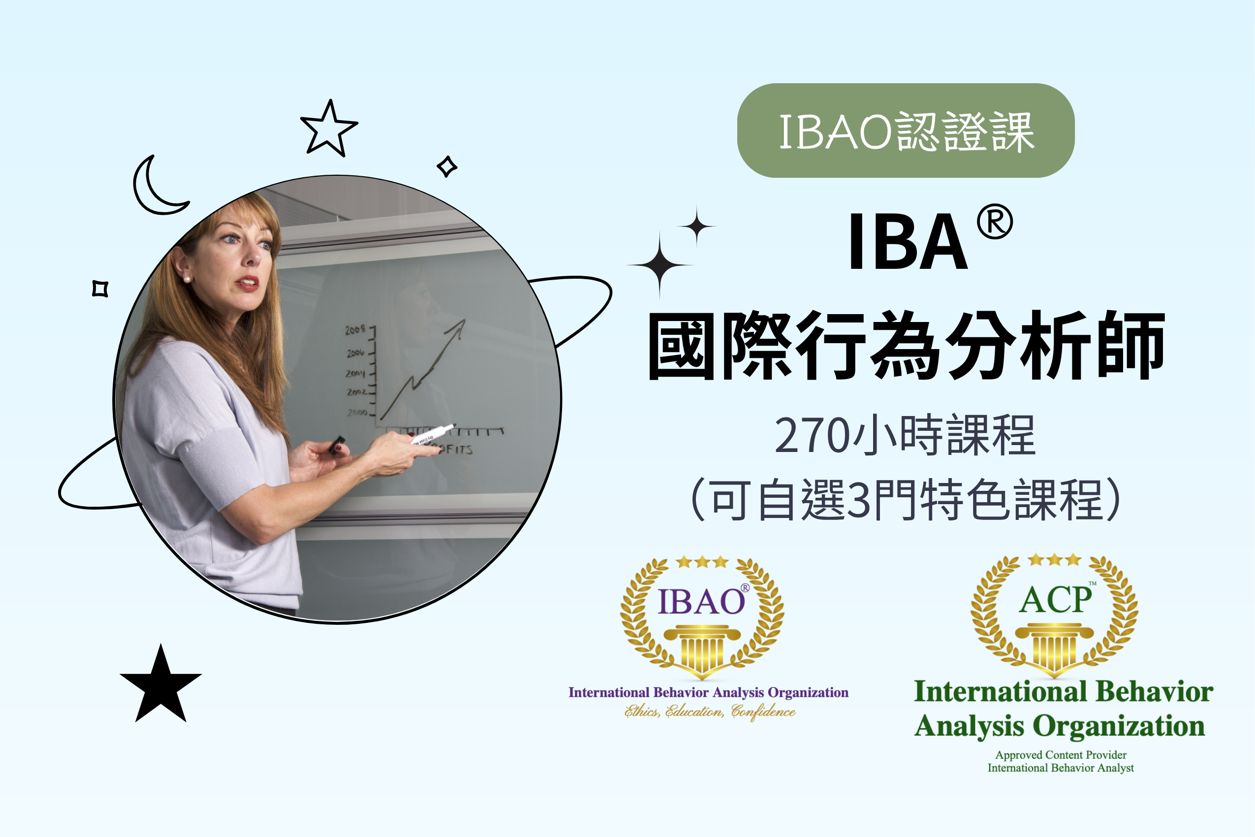 IBA®國際行為分析師｜第一期認證課（12/31/2025前截止報名）【分期零利率！】